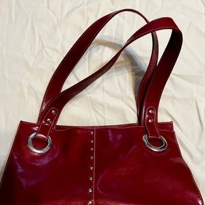 Red Sag Harbor purse